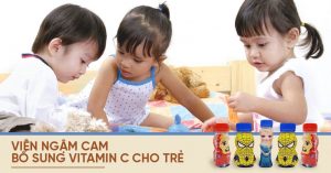VIÊN NGẬM CAM – BỔ SUNG VITAMIN C CHO TRẺ